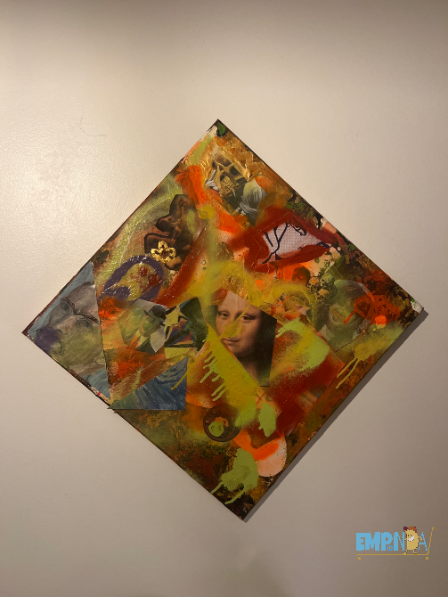 Cuadro abstracto San Cristóbal - imagen 1