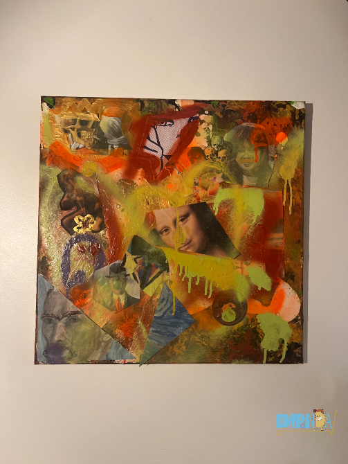 Cuadro abstracto San Cristóbal - imagen 2