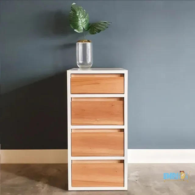 Cajonera Blanca Palermo - imagen 1
