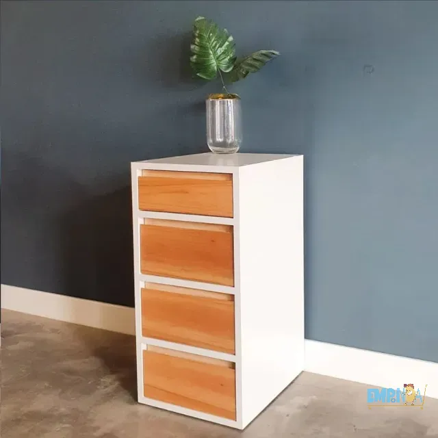 Cajonera Blanca Palermo - imagen 2