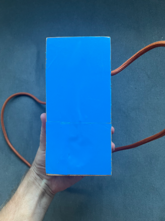 Lampara de mesa madera + bombilla Caballito