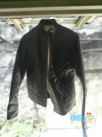 Campera de Cuero vacuno Villa Lugano - imagen 2