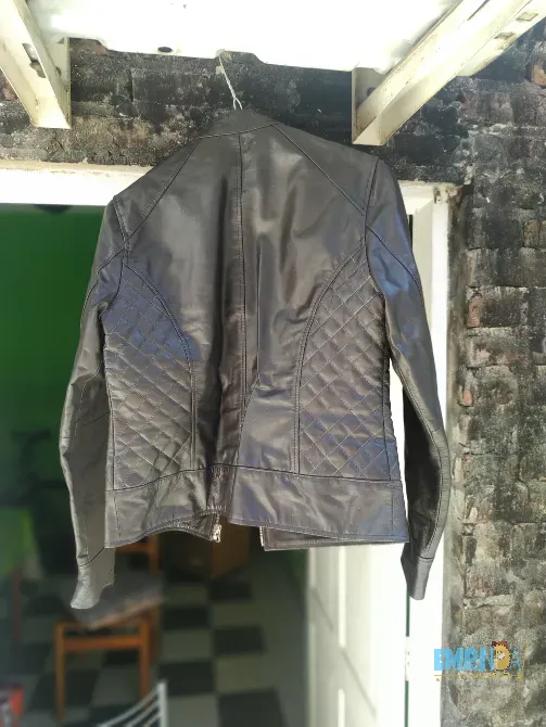 Campera de Cuero vacuno Villa Lugano - imagen 1