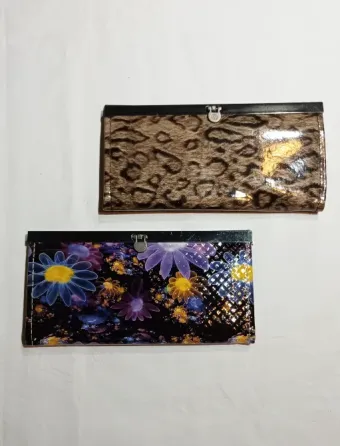 Billeteras Largas Mujer Flores