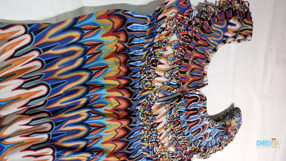 Blusa Multicolor con Canutillos Flores - imagen 1