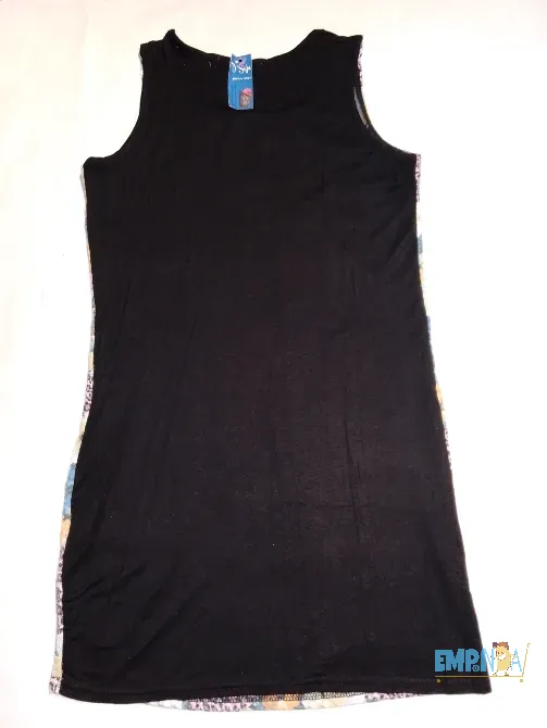 Vestido Corto Con Lentejuelas y Flores Flores - imagen 2