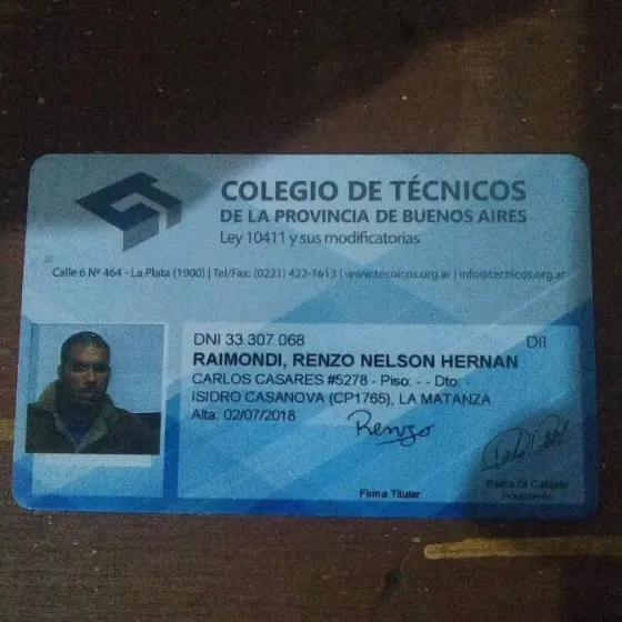 Electricista matriculado copime caba y CTPBSAS Balvanera