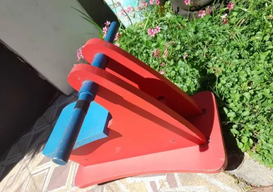 Pata pata madera Niños Villa del Parque