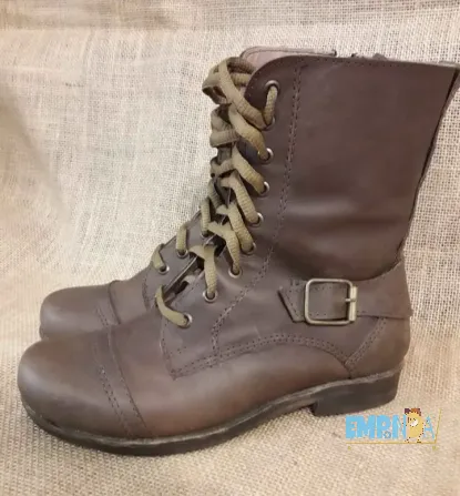 Borcegos bota cuero ecologico Mujer Villa del Parque - imagen 1
