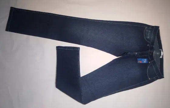 Jeans Azul talle 44 Flores