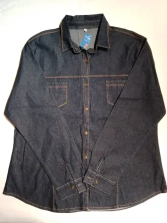 Camisas De Jeans Talles Especiales Flores
