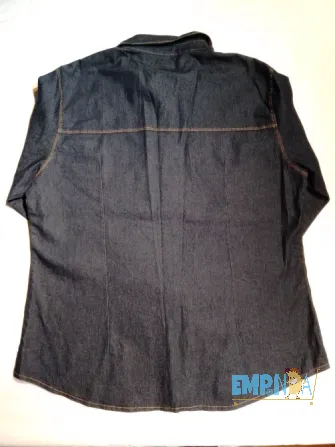 Camisas De Jeans Talles Especiales Flores - imagen 2