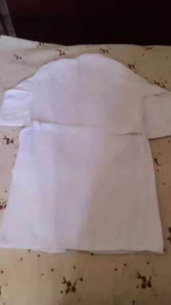 Bata de baño seclar blanca unisex XL Floresta