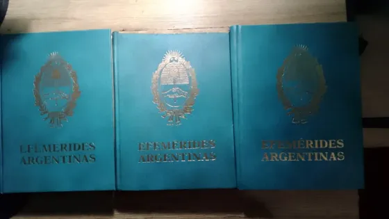 Efemérides Argentinas 1492 - 1966 Arenas Luque 3 Tomos Floresta