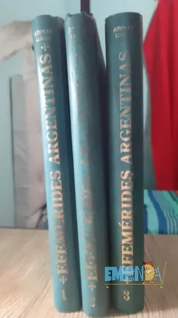 Efemérides Argentinas 1492 - 1966 Arenas Luque 3 Tomos Floresta - imagen 8