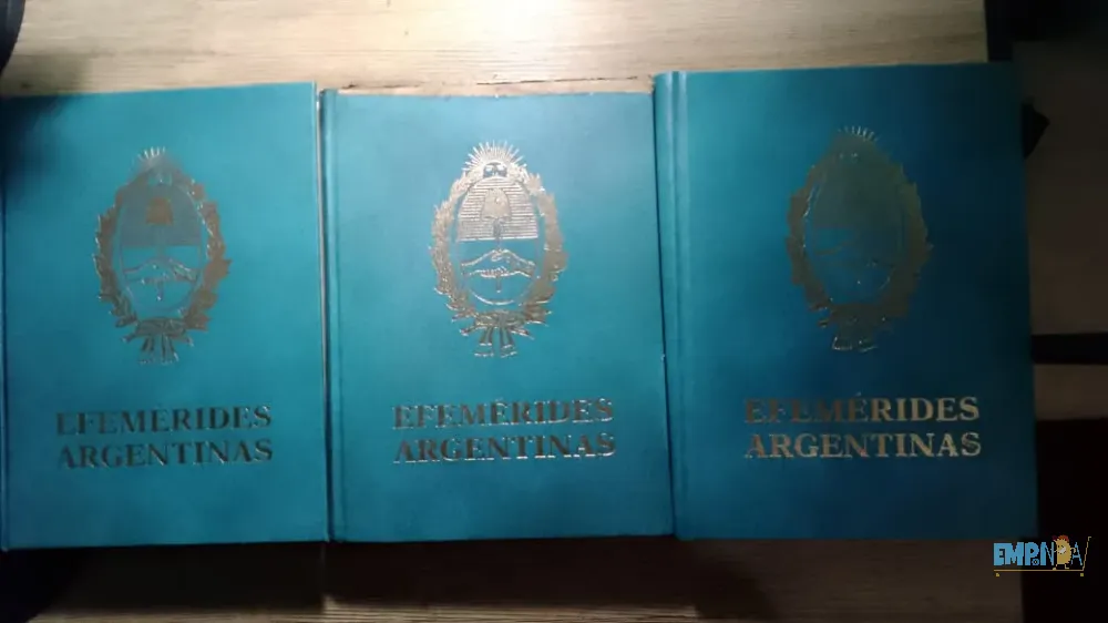 Efemérides Argentinas 1492 - 1966 Arenas Luque 3 Tomos Floresta - imagen 2