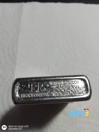 Encendedor Zippo XVI Plateado Quilmes - imagen 2