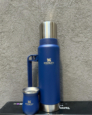Set termo con mate y bombilla Liniers