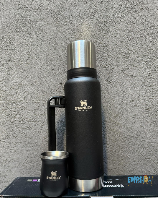 Set termo con mate y bombilla Liniers - imagen 1