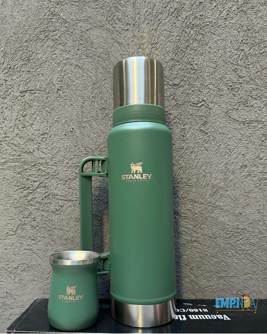 Set termo con mate y bombilla Liniers - imagen 2