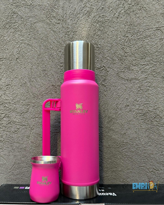 Set termo con mate y bombilla Liniers - imagen 4