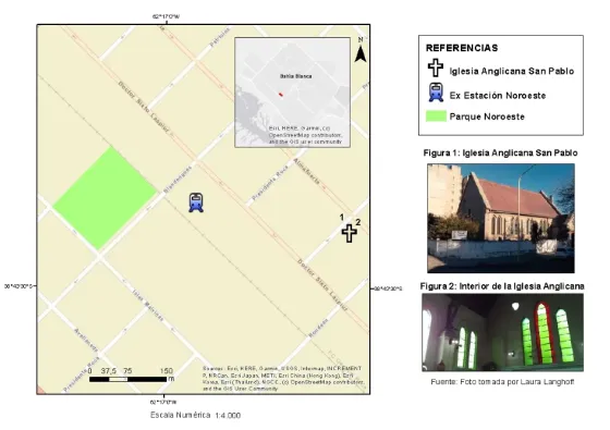 Mapas digitales, SIG e imagenes satelitales, informes de investigación geográfica Bahía Blanca
