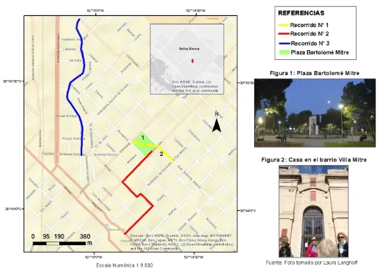 Mapas digitales, SIG e imagenes satelitales, informes de investigación geográfica Bahía Blanca