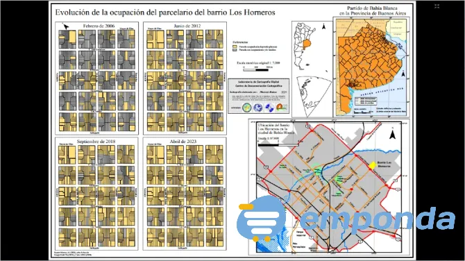 Mapas digitales, SIG e imagenes satelitales, informes de investigación geográfica Bahía Blanca - imagen 9