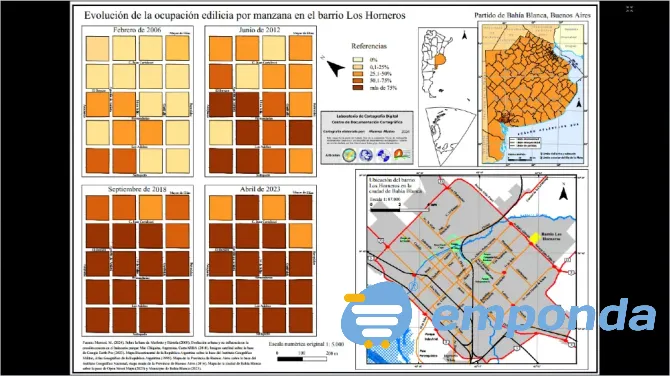 Mapas digitales, SIG e imagenes satelitales, informes de investigación geográfica Bahía Blanca - imagen 10