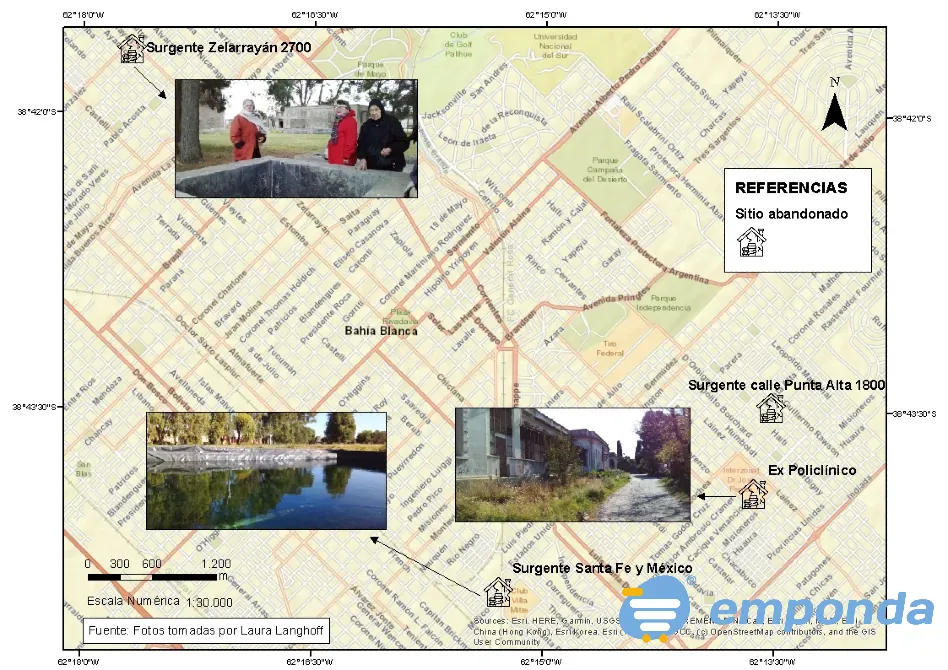 Mapas digitales, SIG e imagenes satelitales, informes de investigación geográfica Bahía Blanca - imagen 3