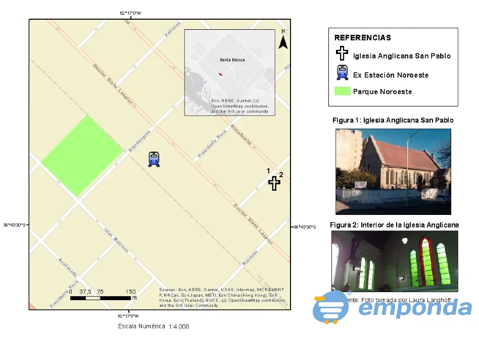 Mapas digitales, SIG e imagenes satelitales, informes de investigación geográfica Bahía Blanca - imagen 1