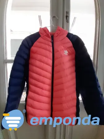 Campera Adidas azul y coral Villa del Parque - imagen 2