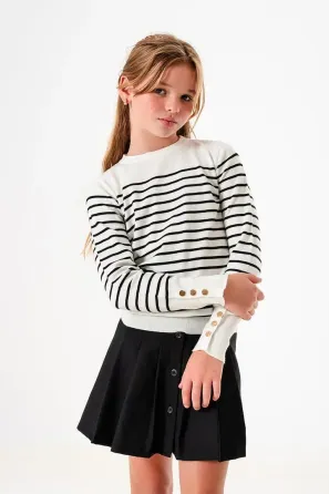Sweater rayado Lanús