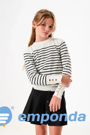Sweater rayado Lanús - imagen 1