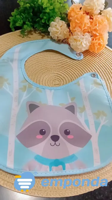 Baberos estampados impermeables Lanús - imagen 1