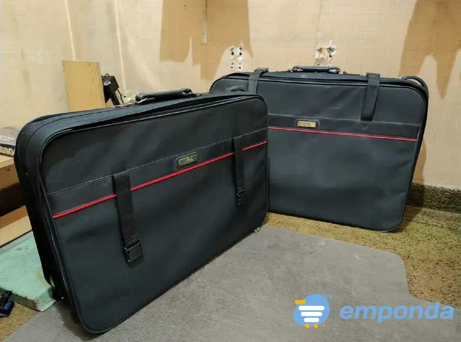 Valijas de Viaje Globe Trotter Con Candado x 2 unidades Recoleta - imagen 1