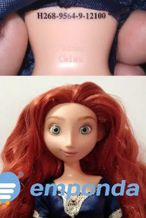 Princesa Mérida (película "Valiente" de Disney) ORIGINAL Flores - imagen 2