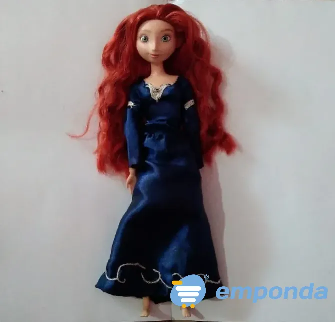 Princesa Mérida (película "Valiente" de Disney) ORIGINAL Flores - imagen 1