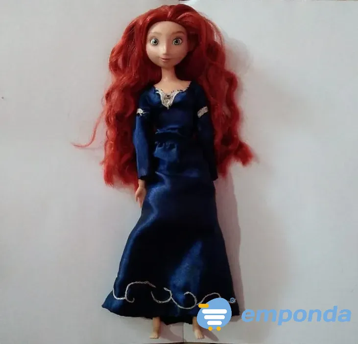 Princesa Mérida (película "Valiente" de Disney) ORIGINAL Flores - imagen 1