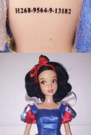 Princesa Blancanieves (de Disney) ORIGINAL Flores