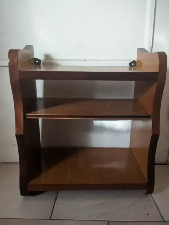 Repisa de madera 3 estantes Versalles