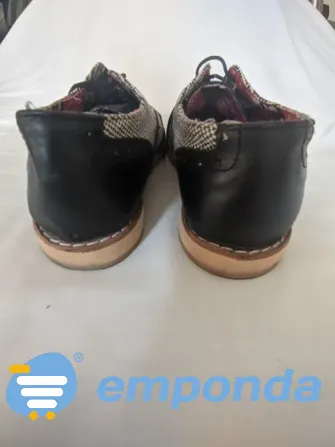 Abotinados Oxford cuero y textil Toche Talle 36 Versalles - imagen 5