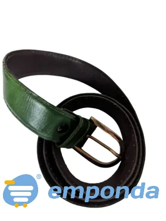 Cinto de cuero Hebilla metal 75 cm Versalles - imagen 1