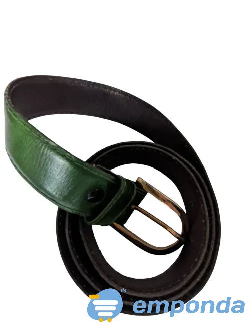 Cinto de cuero Hebilla metal 75 cm Versalles - imagen 1