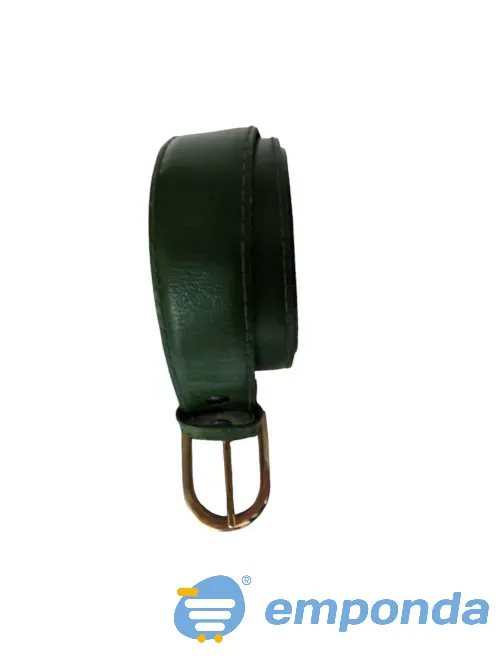 Cinto de cuero Hebilla metal 75 cm Versalles - imagen 2