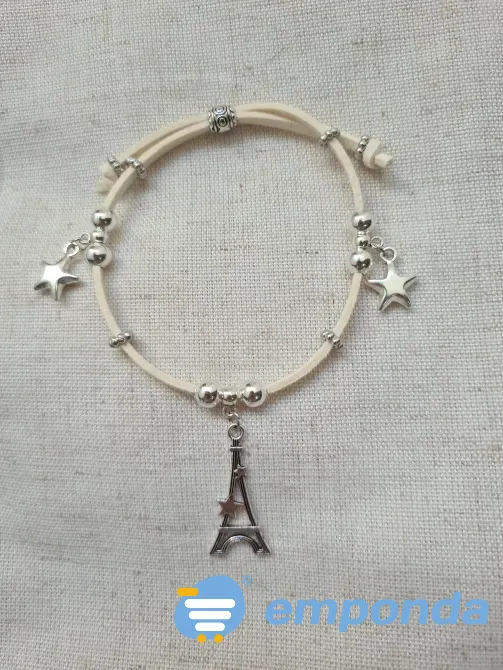 Pulsera de gamuza con dijes Coghlan - imagen 4