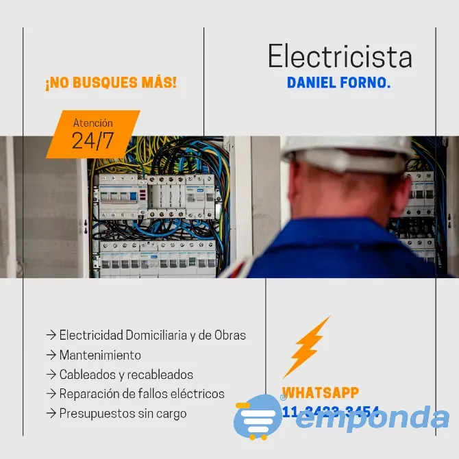 Electricista Certificado. General Rodríguez - imagen 1