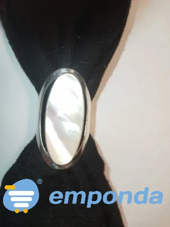 925 sterling silver ring with mother-of-pearl stone Almagro - photo 1
