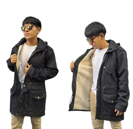 Parkas con Corderito para Hombre (Talles: 1/2/3/4/5) Avellaneda