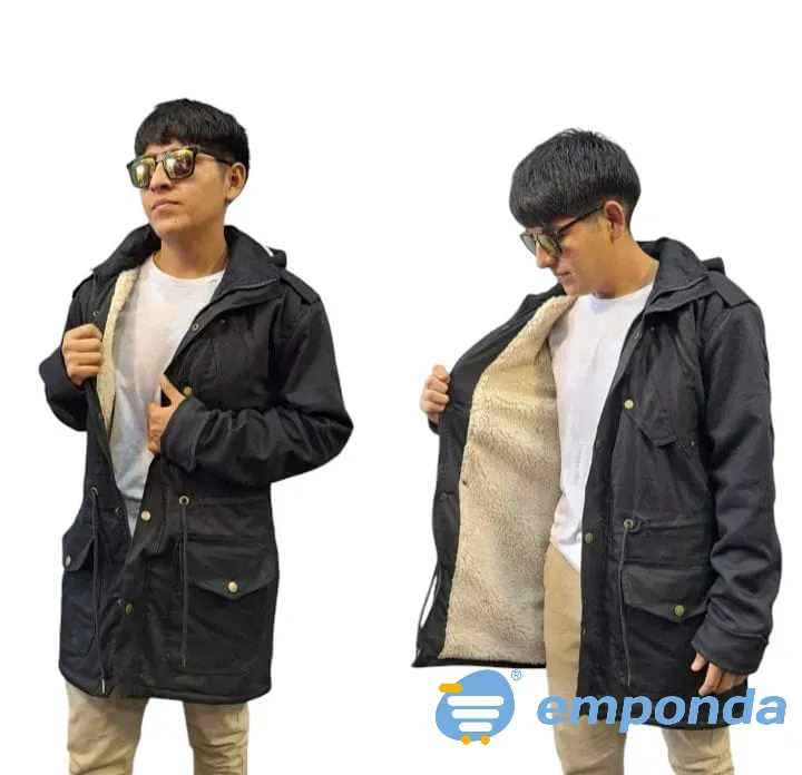 Parkas con Corderito para Hombre (Talles: 1/2/3/4/5) Avellaneda - imagen 1